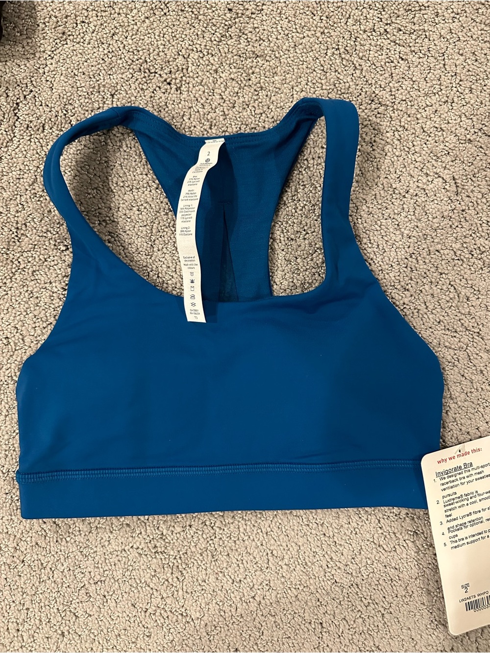 Lululemon invigorate bra